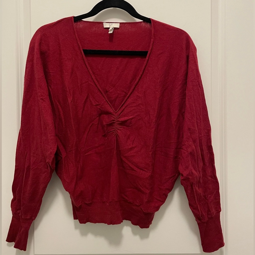Joie Red Light Sweater size M